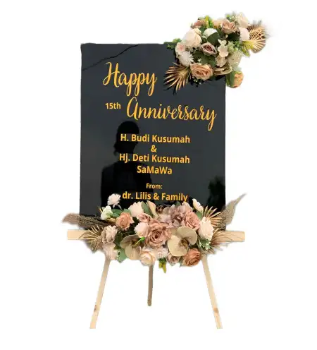 Papan Bunga Akrilik Mluweh